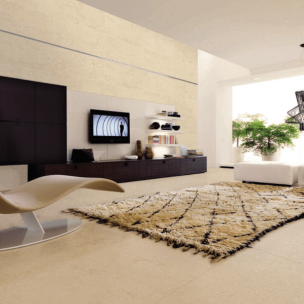 Piedra Borgona Sand matte rectified 600x600 - Image 2
