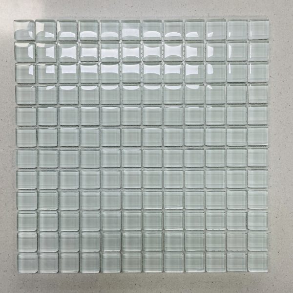 Super White 23 Glass Mosaics 297x297mm
