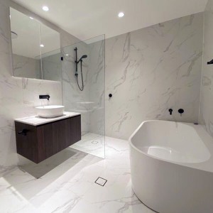 Carrara Silk rectified 600x1200