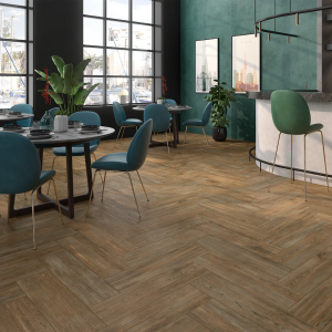 Eolo Nogal Timber look 200x750