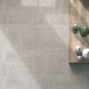 Grey Cement matte rectified 300x300