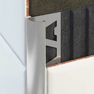 10mm All-Curve Brushed Stainless Steel trim